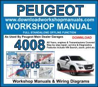 Peugeot 4008 Workshop Repair Manual Download